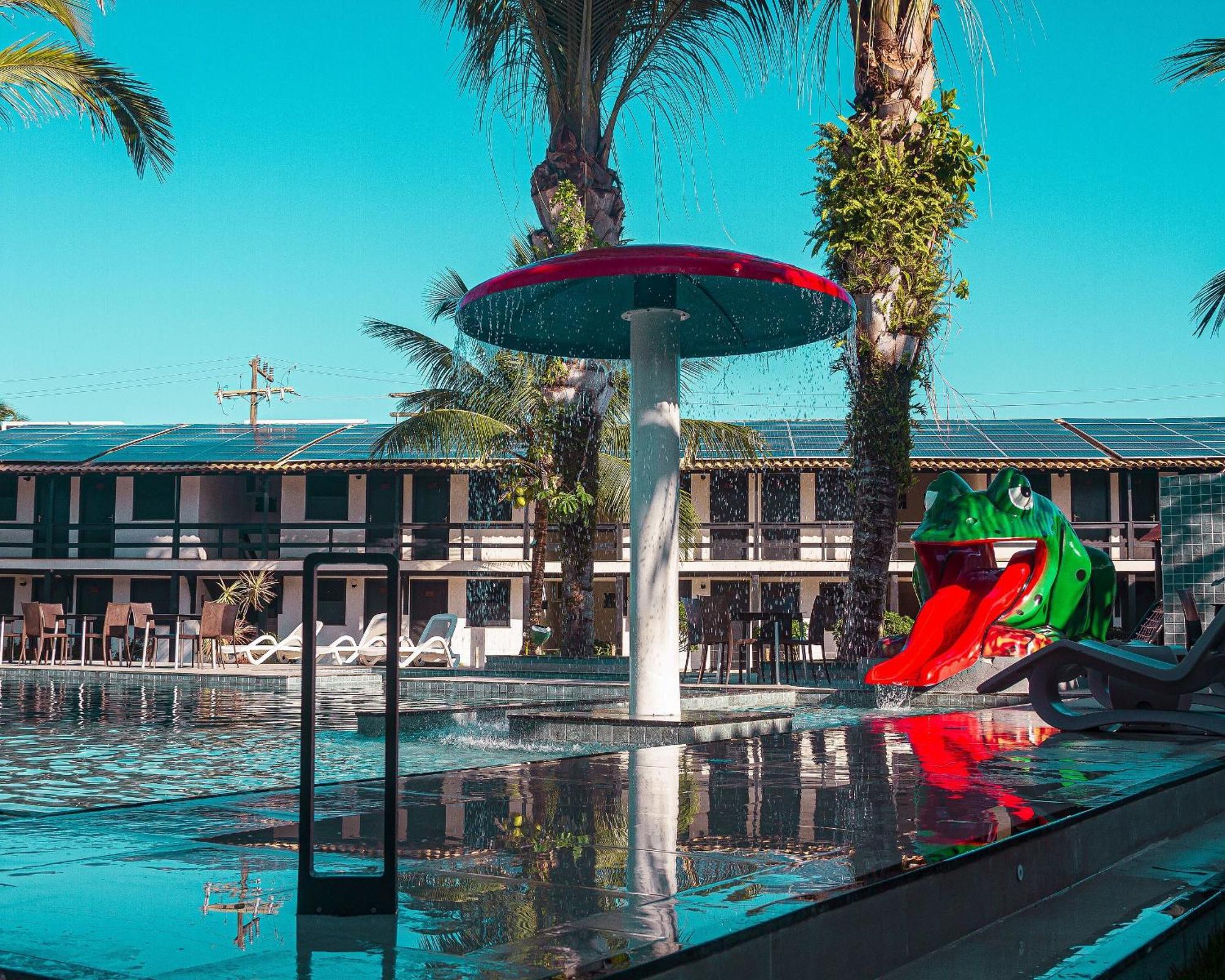 O Beira Mar Praia Hotel Esta Localizado Na Orla, Na Praia De Taperapuan, Cafe Incluso, Wi-Fi 500Mb, Piscinas, Estacionamento Privativo, Ar Condicionado Split, Smart Tv, Frigobar, Порту-Сегуру Экстерьер фото
